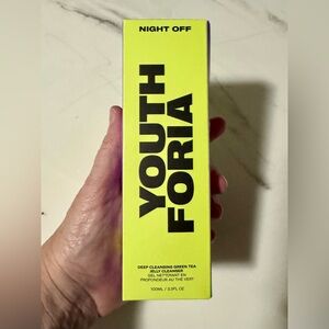 Youthforia Night Off Deep Cleansing Green Tea Jelly Cleanser. Brand New.